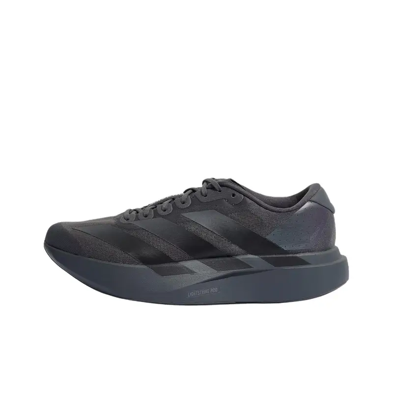 Adidas Adizero Evo SL Nero Lime Burst Scarpe da Ginnastica da Uomo Grigio-Cinque Nero Assoluto KJ1364