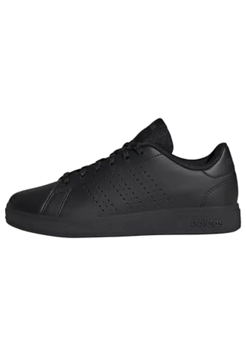 adidas Advantage Base 2.0 Shoes Junior, Scarpe da Tennis Unisex-Adulto, Core Black/Core Black/Grey Six, 39 1/3 EU