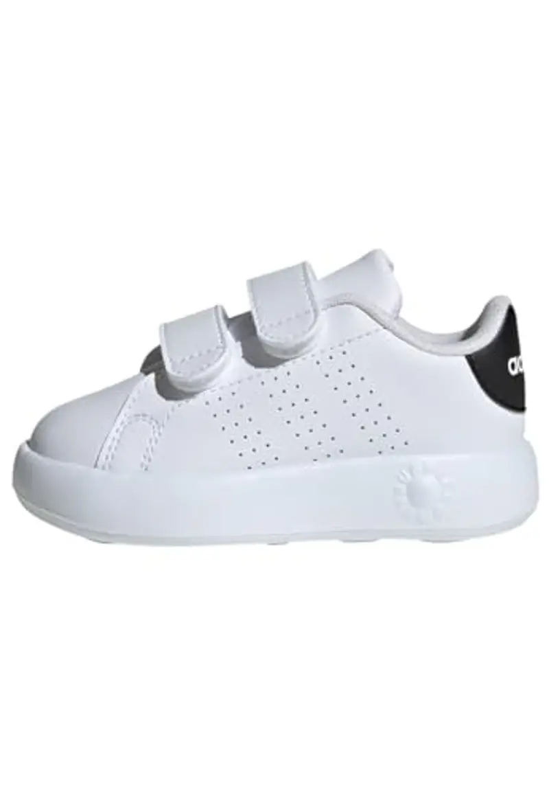 adidas Advantage Shoes Kids, Scarpe da Tennis Unisex - Bambini e Ragazzi, Cloud White Cloud White Cloud White, 22 EU