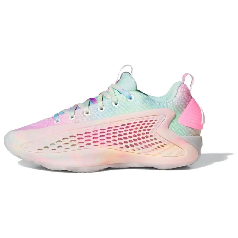 Adidas AE 1 Low 3SSB Sneakers Unisex Rosa Nuvola-Bianco Arancione Acido JR3915