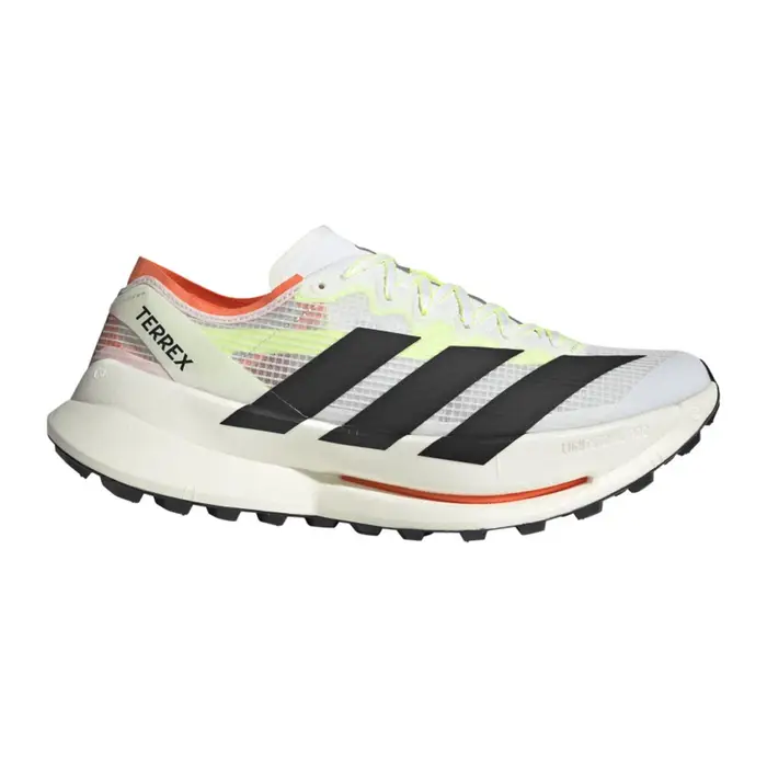 Adidas Agravic Speed Ultra 2 Bianco Nero - Scarpe Trail Running Uomo EUR / UK