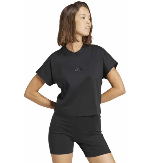 Adidas T-shirt Donna Nero 4295739