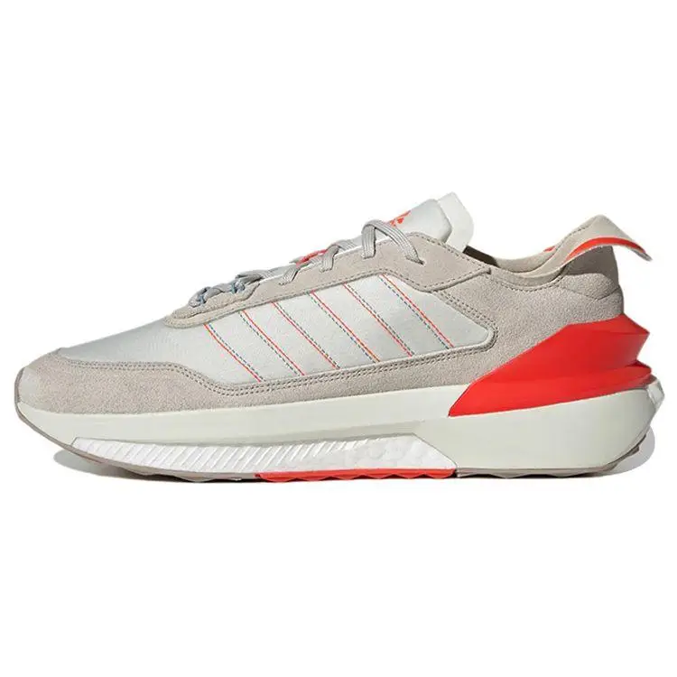 Adidas Avryn Bianco Tinta Rosso Solare Sneakers Unisex Crema Semi-Arancione Impatto ID4253