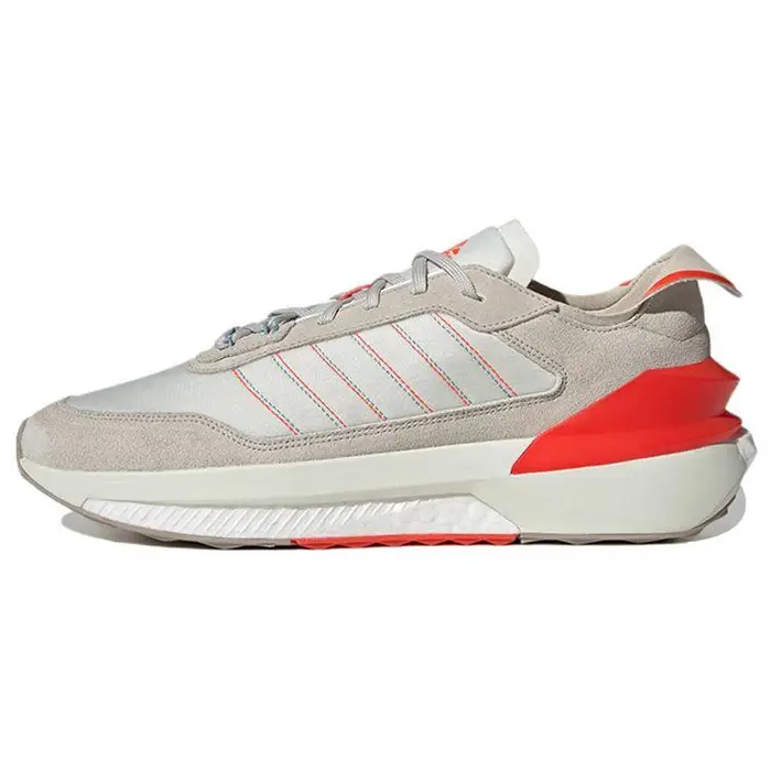 Adidas Avryn Bianco Tinta Rosso Solare Sneakers Unisex Crema Semi-Arancione Impatto ID4253 43⅓