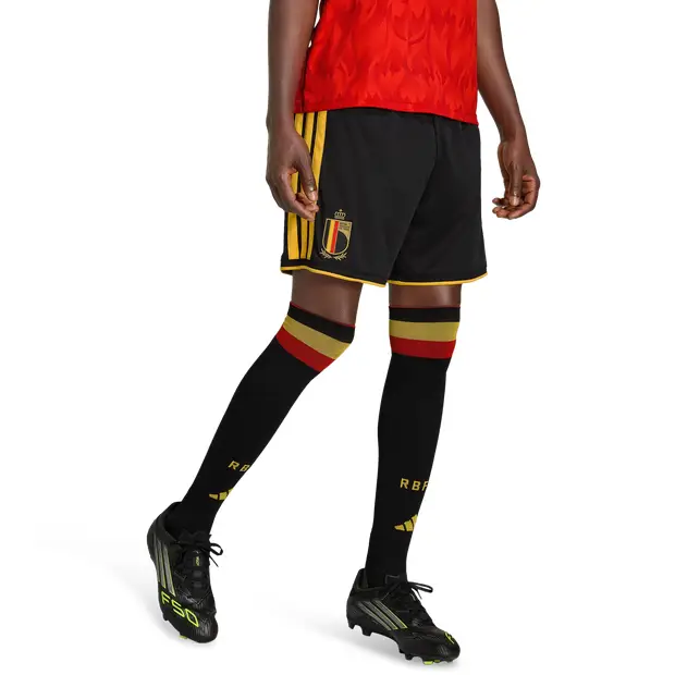 Adidas Belgium 26 Home Shorts Uomo - Pantaloncini Nero - Mesh Black