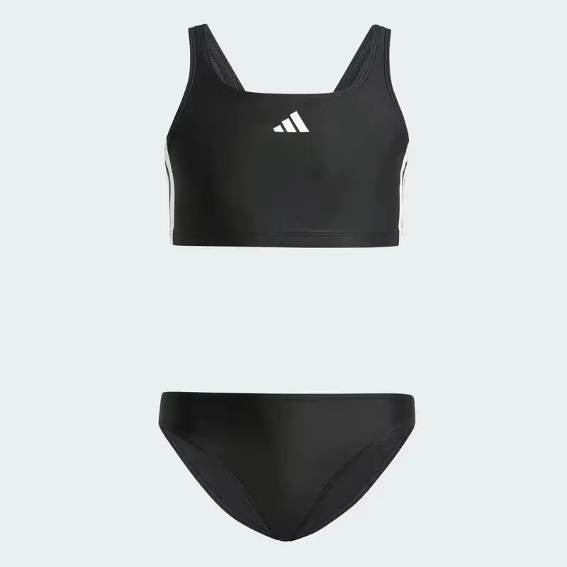 Adidas Bikini 3-Stripes V-Back Junior Black