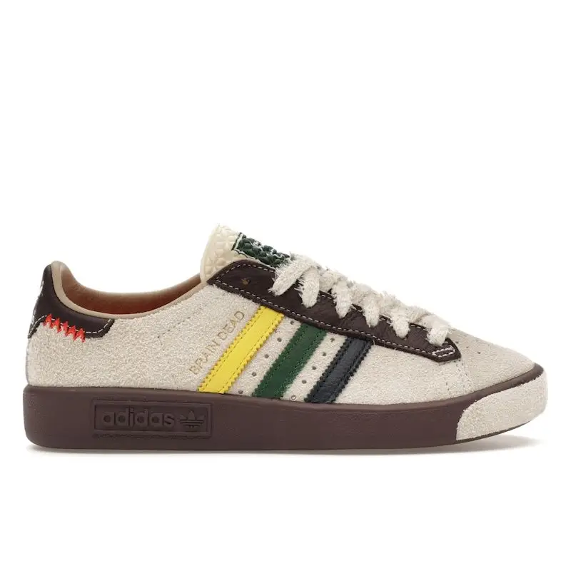 Adidas Brain Dead x Forest Hills Bianco Crema Sneakers da Uomo Pantone Rosso Notte JR7943