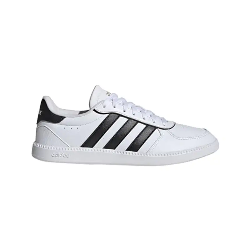 adidas Breaknet Sleek, Sneaker Donna, White Black Gold Metallic, 44 EU