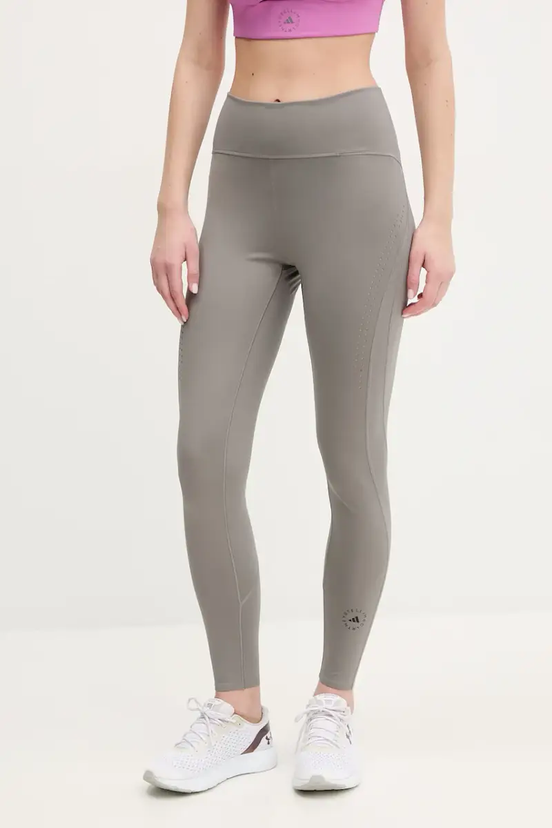 adidas by stella mccartney leggings da allenamento TruePurpose Optime colore grigio JJ0129