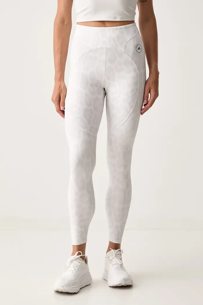 adidas by stella mccartney leggings sportivi da donna Bianco