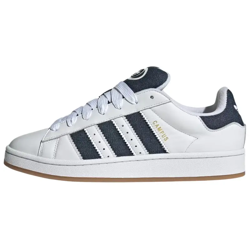 Adidas Campus 00s Bianco Indaco Notte Denim Scarpe da Ginnastica Uomo Bianco Nuvola Oro Metallizzato JQ7439 37⅓