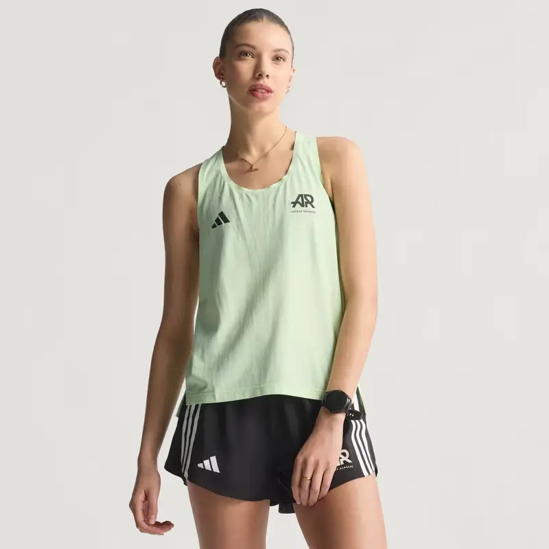 Adidas Canotta Runners CLIMACOOL Semi Green Spark