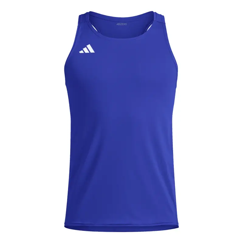 Adidas Canottiera Adizero Essentials Bleu