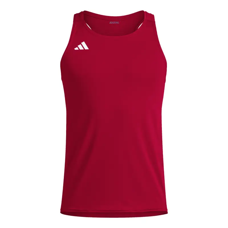 Adidas Canottiera Adizero Essentials Rouge