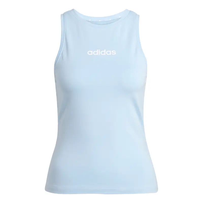 Adidas Canottiera da donna Essentials Linear Bleu
