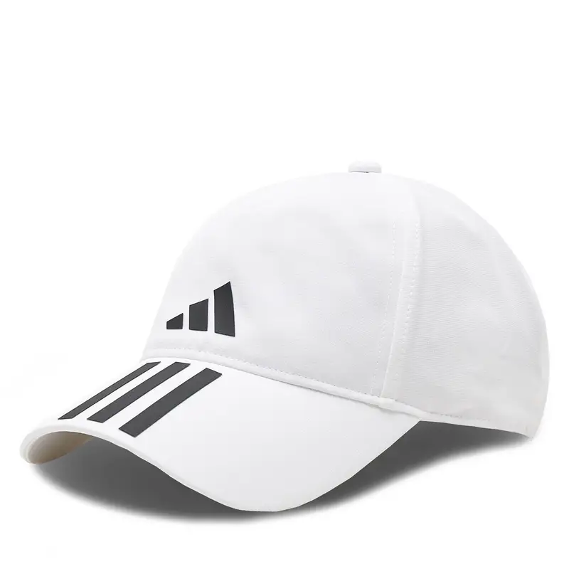 adidas Cappellino 3-Stripes AEROREADY Running Training Baseball Cap HT2043 Bianco