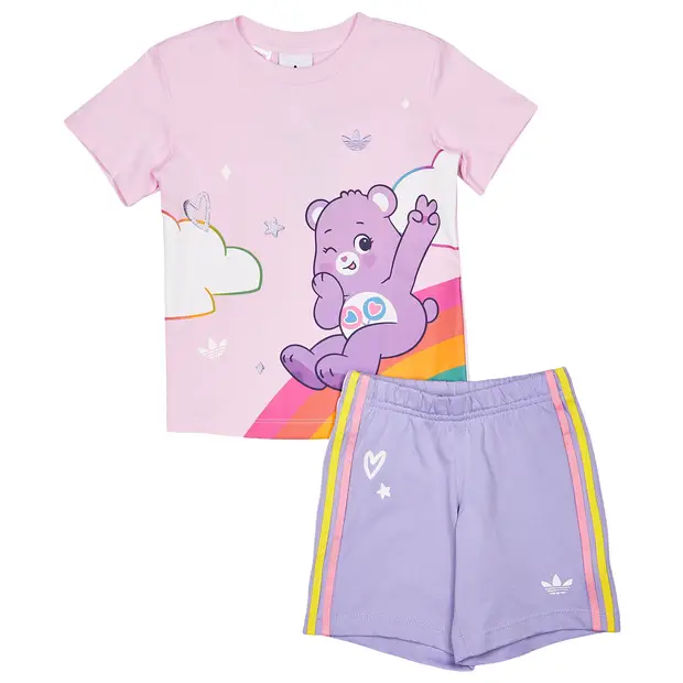 Adidas Care Bears Neonato - Tute da ginnastica Viola - - Jersey di cotone Purple