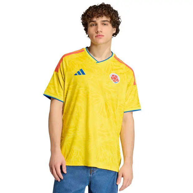 Adidas Colombia 26 Home Replica Jersey Uomo - Maglie/Repliche Giallo - - Poly Mesh Yellow