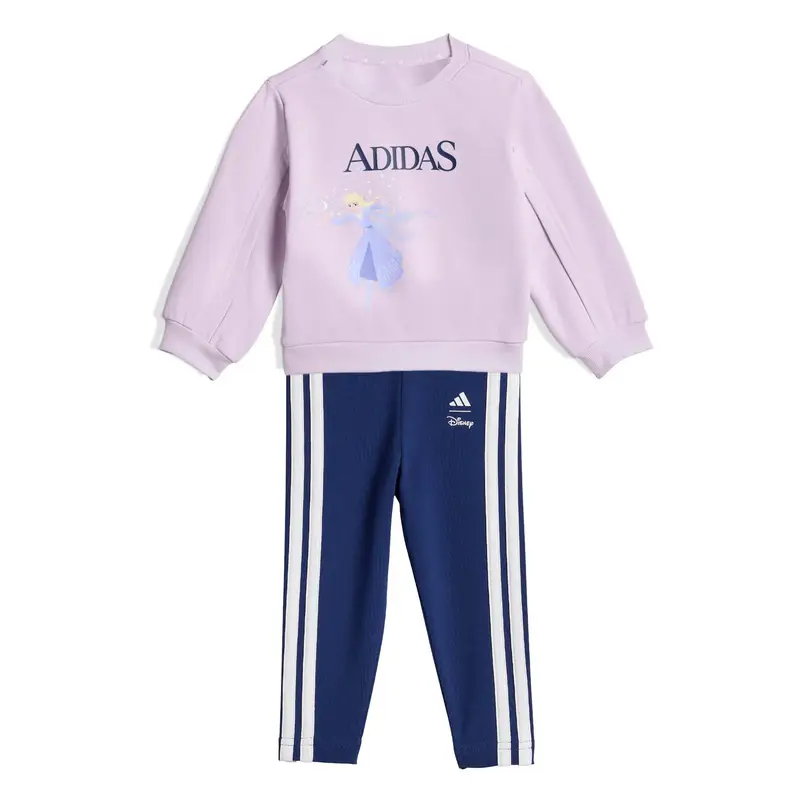 Adidas Completo felpa e pantaloni per bambina Disney Frozen Violet