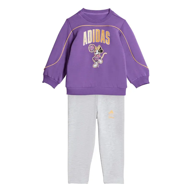Adidas Completo felpa e pantaloni per bambina Disney Minnie Mouse Violet
