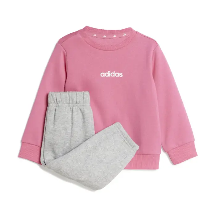 Adidas Completo felpa e pantaloni per bebè Essentials Rose
