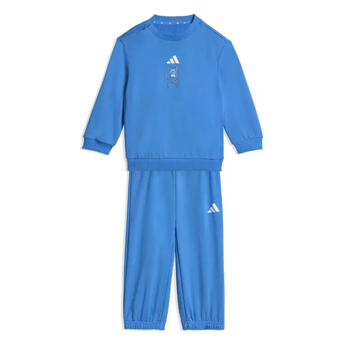 Adidas Completo felpa e pantaloni per bebè Tiro NSTER Bleu