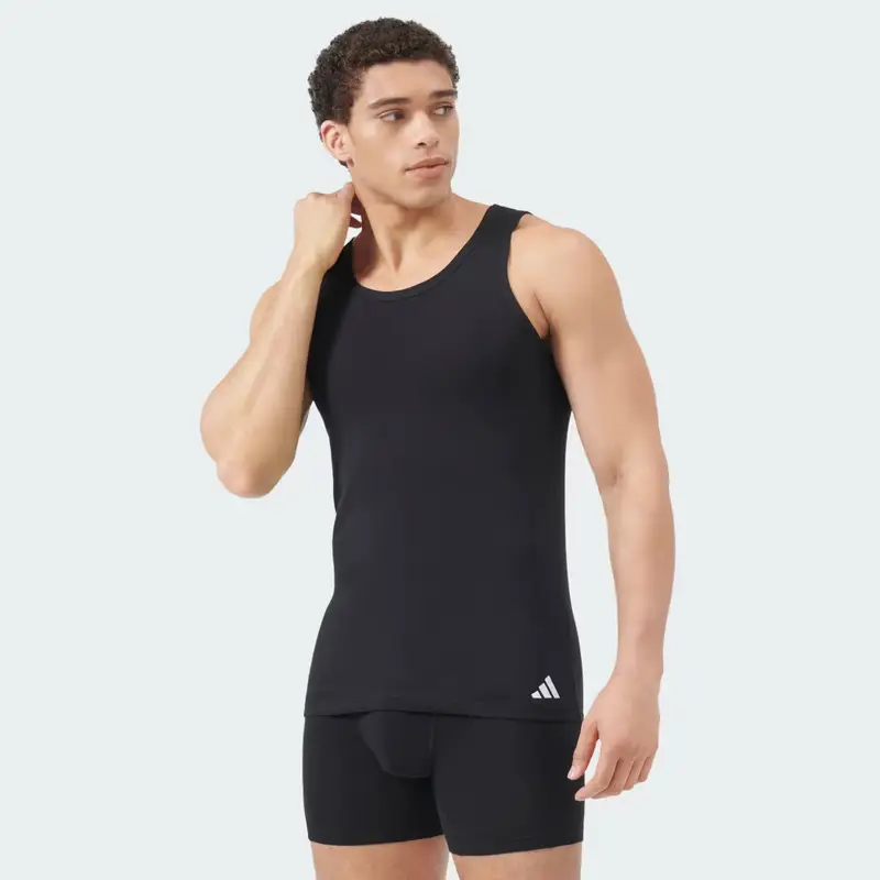 Adidas Canotte Nero 3174733