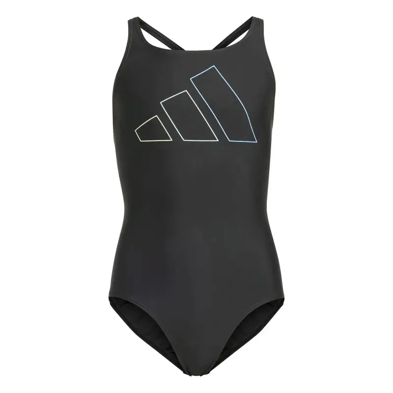 Adidas Costume da bagno 1 pezzo per bambina Performance Big Bars