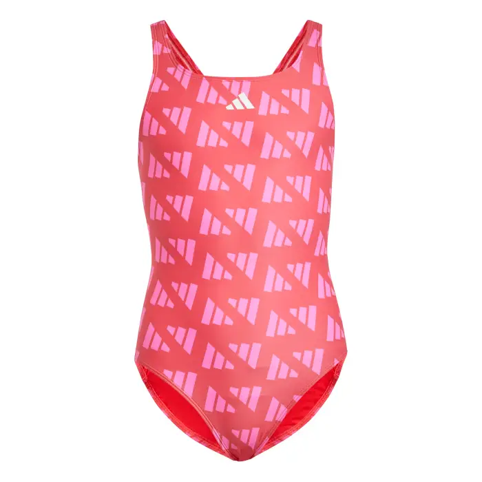 Adidas Costume da bagno intero con schiena a V per ragazza