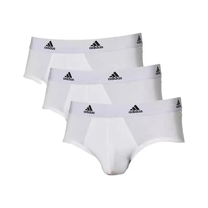 Cotone Triangolo Biancheria Intima Amica della Pelle Traspirante Asciugatura Rapida Anti-Sfregamento Pacco da 3 Intimo Uomo Bianco 4A1M01-100 M