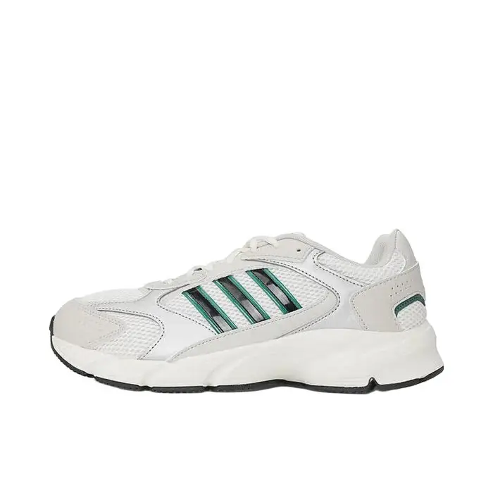 Crazychaos 2000 Comode Eleganti Antiscivolo Resistenti all Usura Basse Scarpe da Corsa Casual Uomo Sneaker Bianche JS4839 45⅓