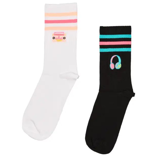 Adidas Crew 2 Pack Unisex - Calze Rosa Pink