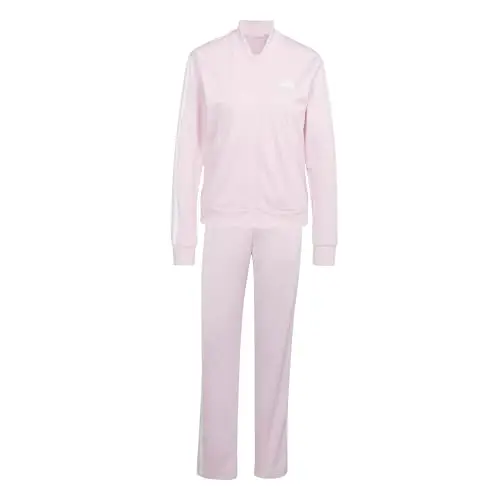 adidas Donna ESSENTIALS 3-STRIPES TRACKSUIT, clear pink