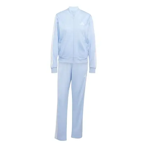 adidas Donna ESSENTIALS 3-STRIPES TRACKSUIT, glow blue