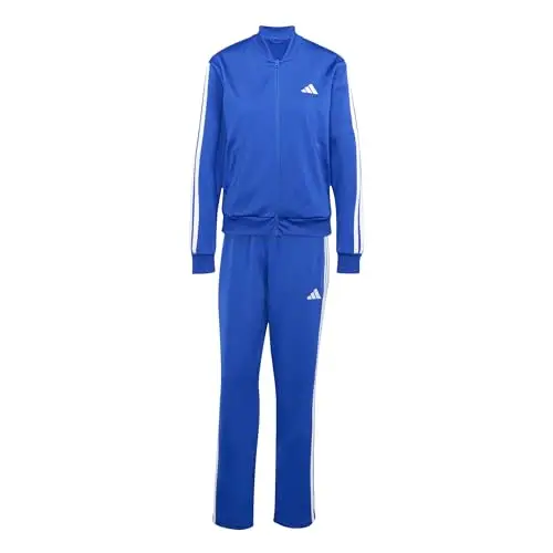adidas Donna ESSENTIALS 3-STRIPES TRACKSUIT, team royal blue