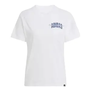 Adidas Donna W COLLEG T - JV8545 Bianco