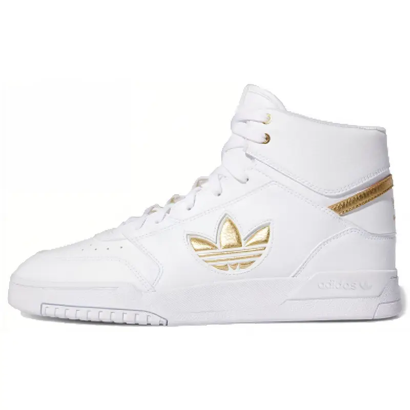 Adidas Drop Step XL Bianco Oro Metallizzato Sneakers Unisex Calzature-Bianco FW2040 35⅔