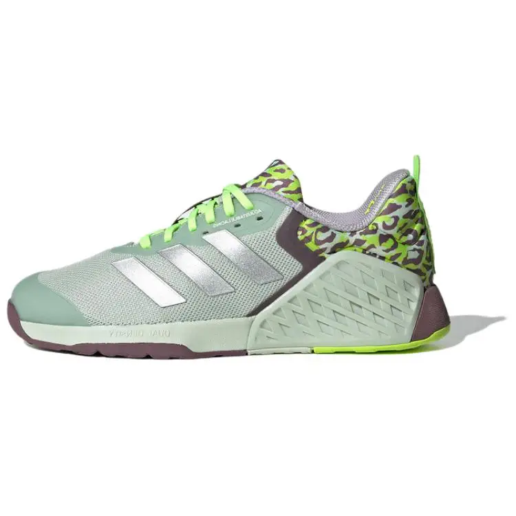 Adidas Dropset 3 GFX Verde Lino Argento Metallizzato Giallo Lucido (Da donna) Sneakers da donna ID8660