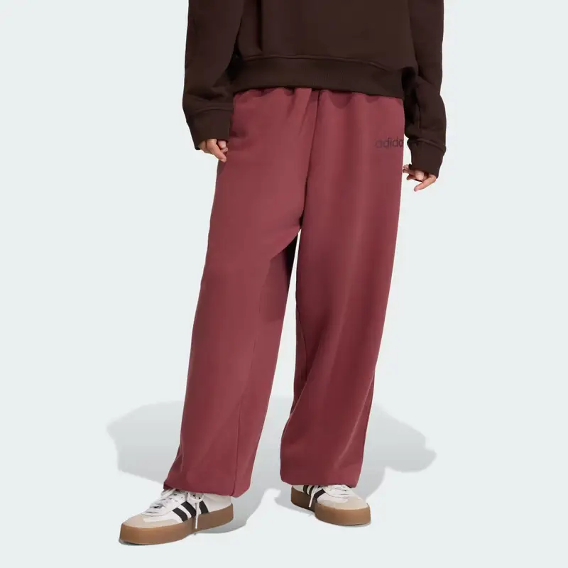 Adidas ESSENTIALS LINEAR BYFR JOGGER (JAPAN JOGGER+) LAVATO Maroon