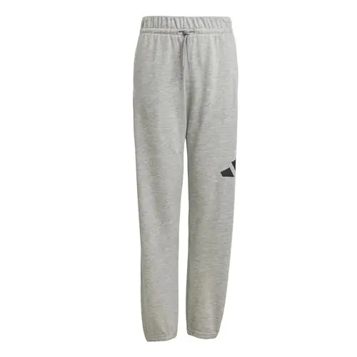 adidas ESSENTIALS PANTS, Pantaloni Unisex - Bambini, medium grey heather/black