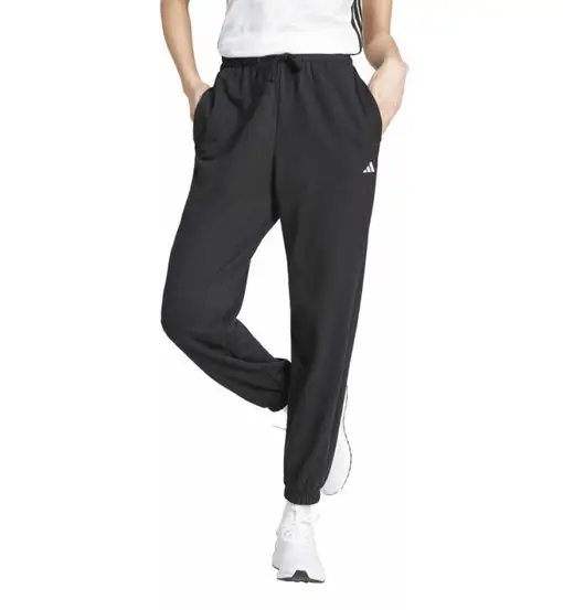 Essentials Small Logo French Terry W - pantaloni fitness - donna Black