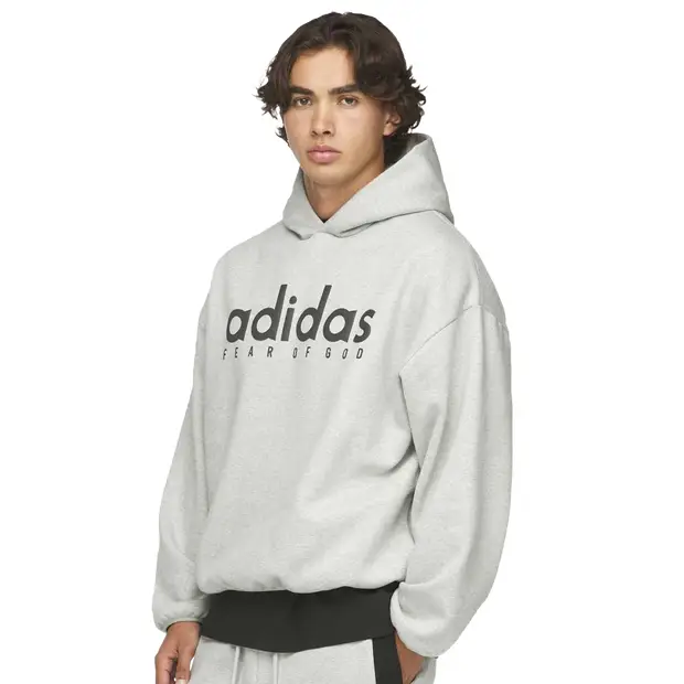 Adidas Felpe Uomo Grigio 3327584