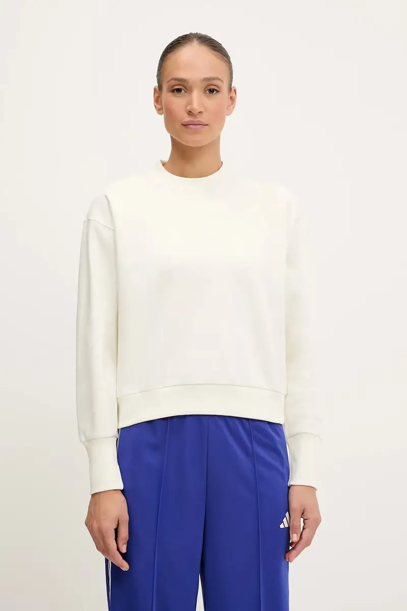 Adidas felpa ALL SZN donna colore beige IY6748