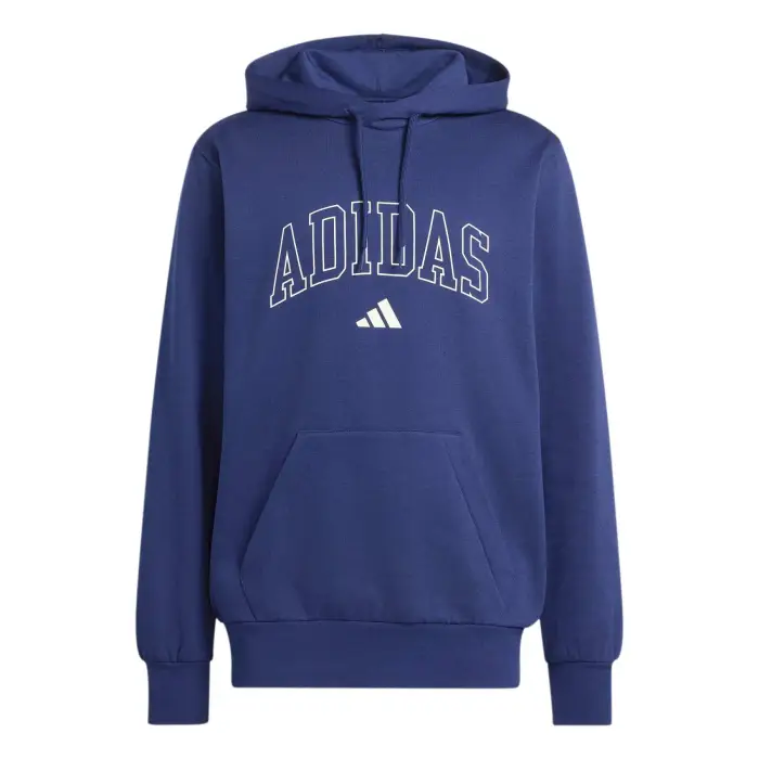 Adidas Felpa con cappuccio Collegiate Script Graphic Bleu