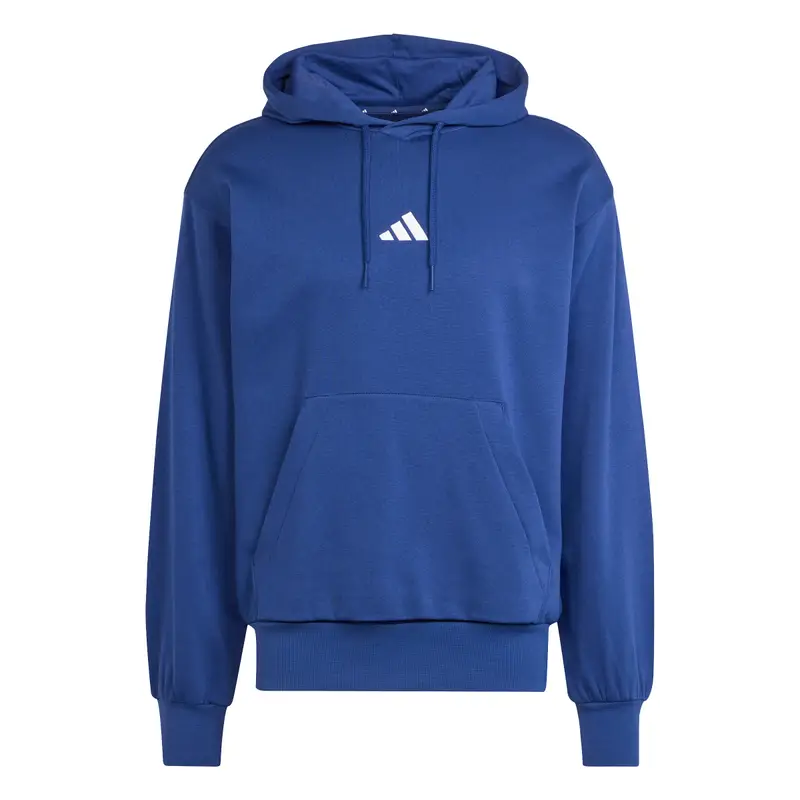 Adidas Felpa con cappuccio Essentials Feelcozy Fleece Bleu
