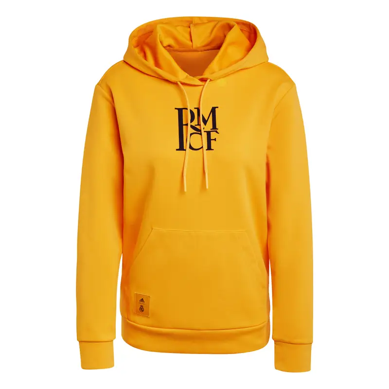 Adidas Felpa con cappuccio da donna Real Madrid 2024/25 Orange