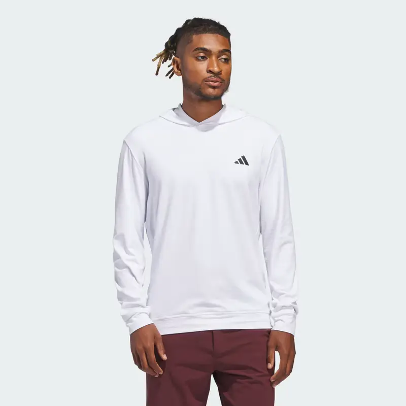 Adidas Felpa con cappuccio Ultimate365 Elevated Pullover White