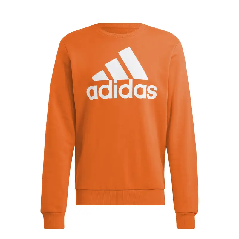 Adidas Felpa con grande logo Essentials Orange