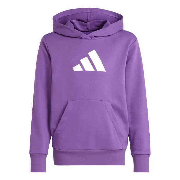 Adidas Felpa da bambina con cappuccio Glam Graphic Violet