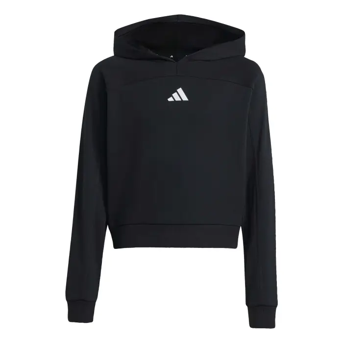 Adidas Felpa da bambina con cappuccio Holiday Glam Noir